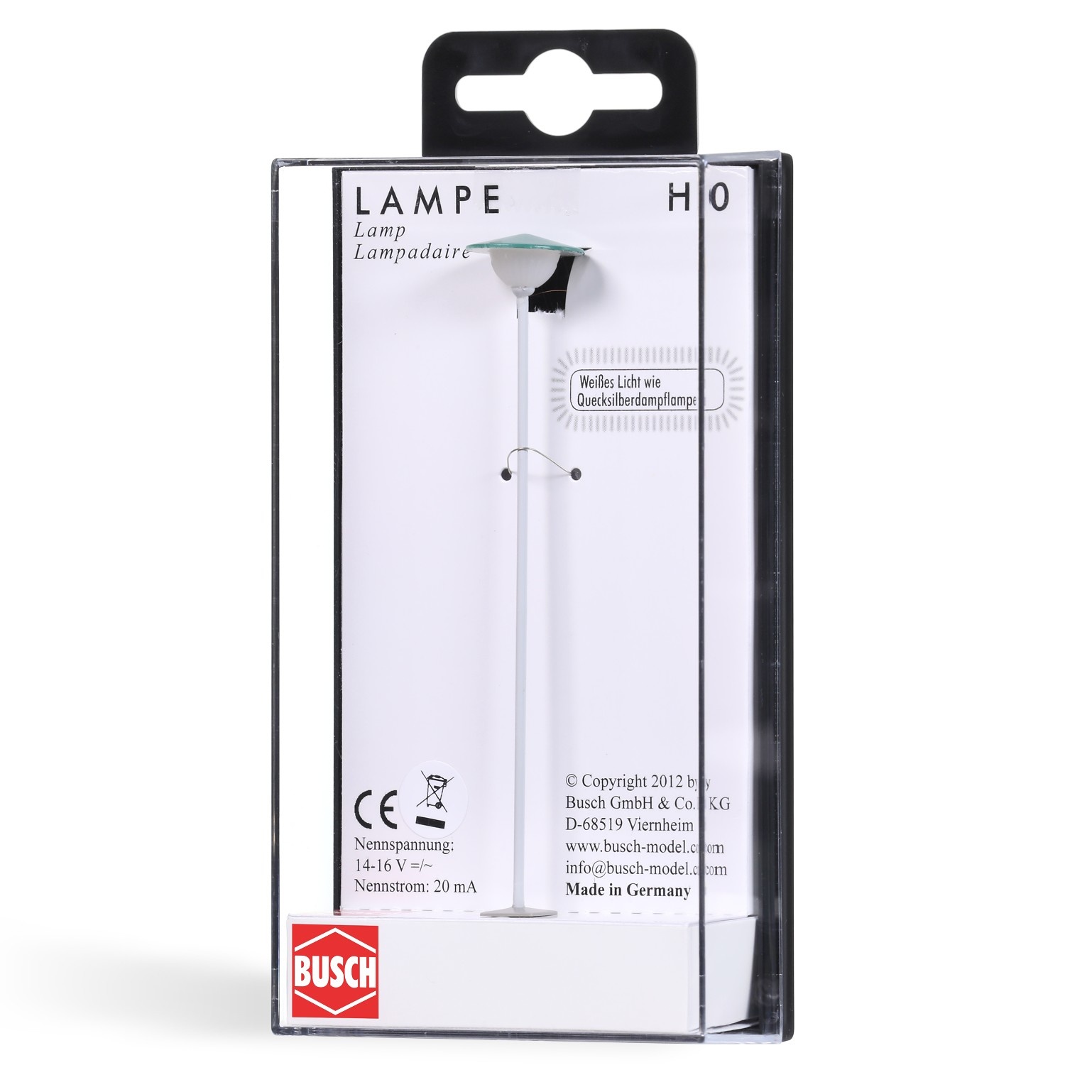 BUSCH 4190 H0 Platzleuchte 