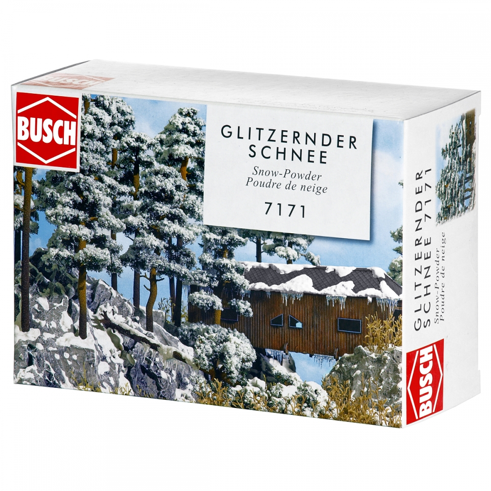 BUSCH 7171 Glitzernder Schnee (500g)