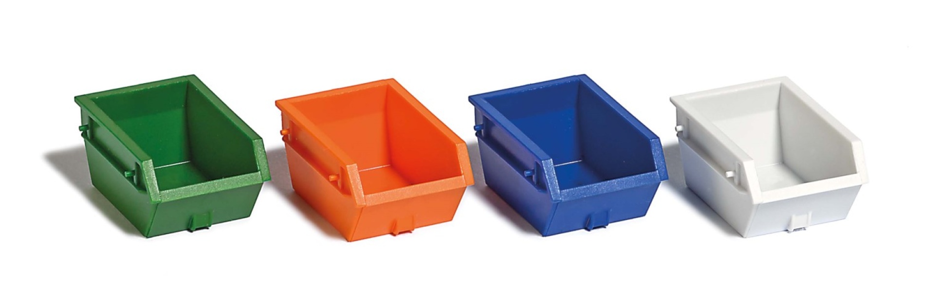 BUSCH 7752 H0 Mini-Set 4 Absetzcontainer 1,5 m³ 