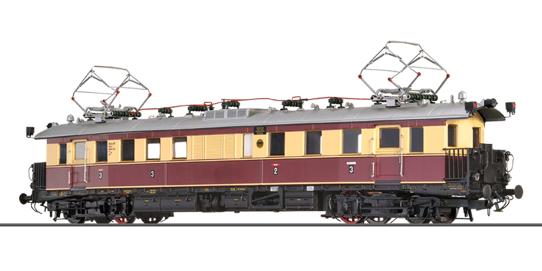 BRAWA 44164 H0 Elektrotriebwagen elT 1011-1021, DRG (Rübezahl) DC-Sound