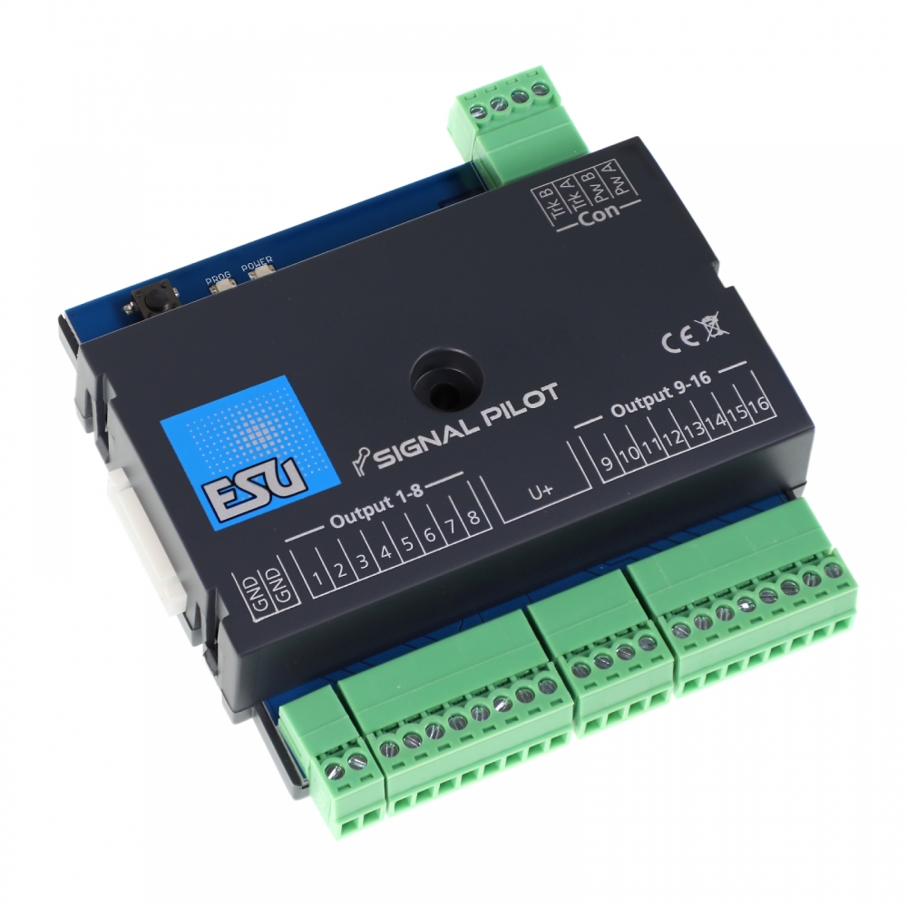ESU 51840 SignalPilot, Signaldecoder mit 16 unabhängigen ESU 51840 SignalPilot, Signaldecoder mit 16 unabhängigen