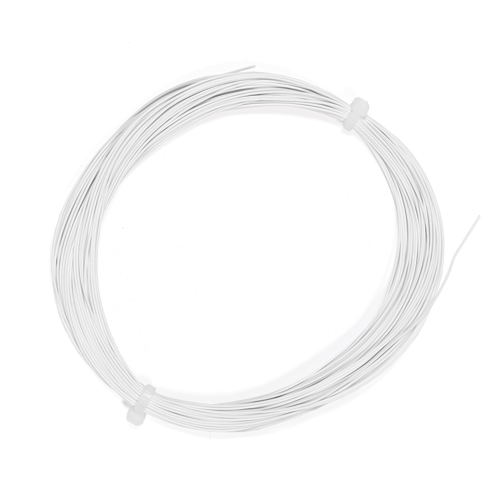 ESU 51940 Hochflexibles Kabel 10m, Ø 0,5 mm, Farbe weiss
