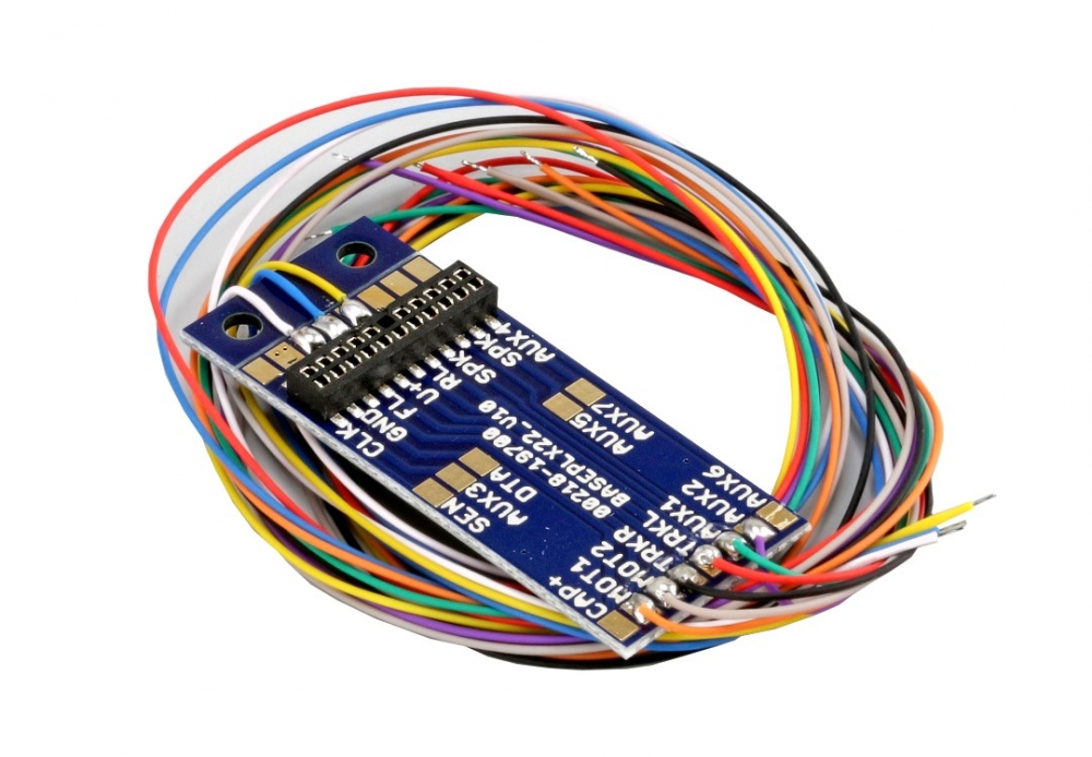 ESU 51958 Adapterplatine für Decoder mit PluX22 Schnittstelle