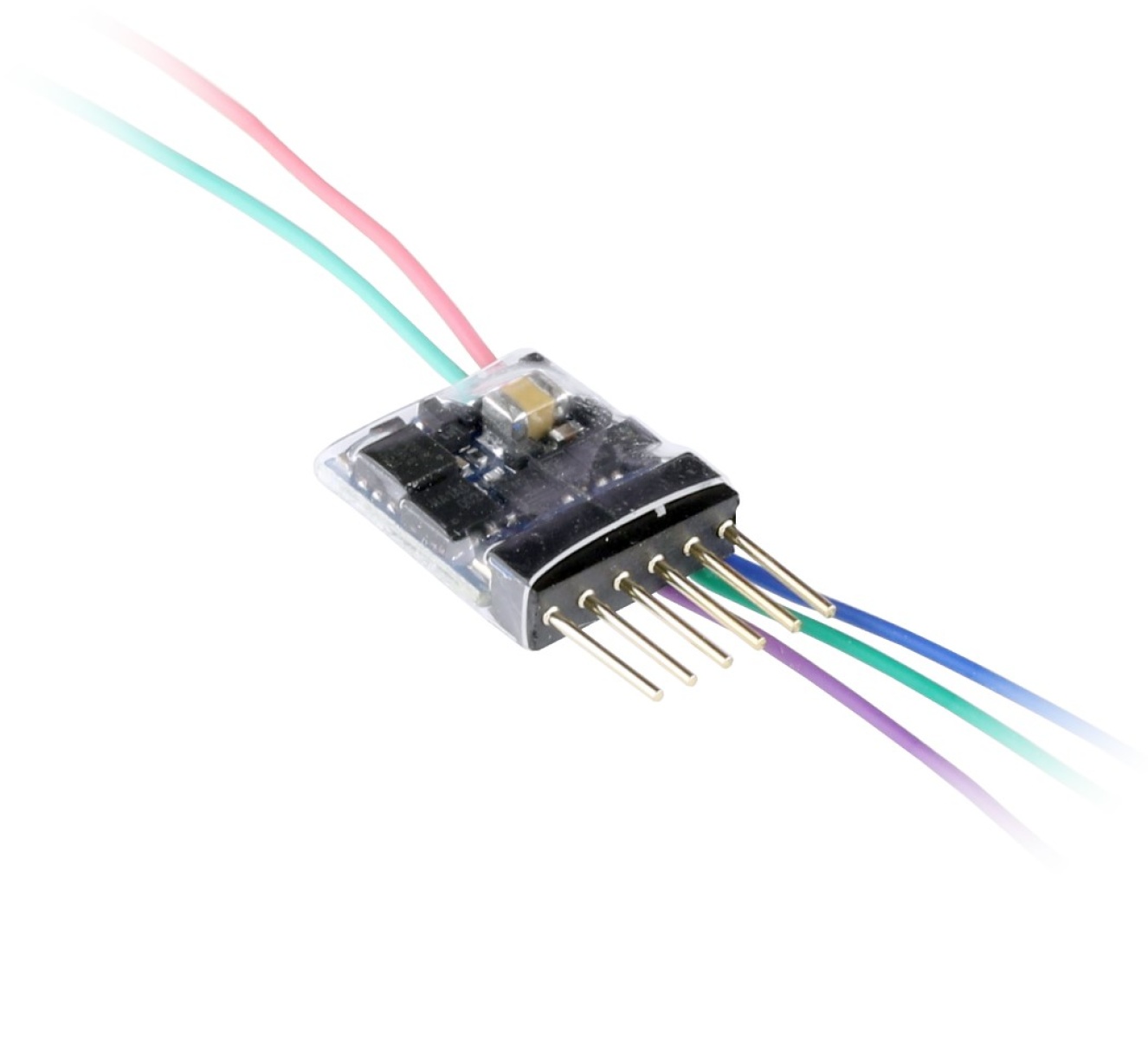 thumbnail image 2 of ESU 59817 LokPilot Micro V5.0 DCC Decoder – 6 Pin Direct (New 2025 Model) 2 of 6