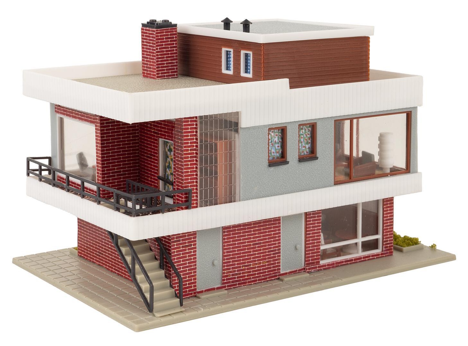 FALLER 109257 H0 B-257 Modernes Haus mit Flachdach 