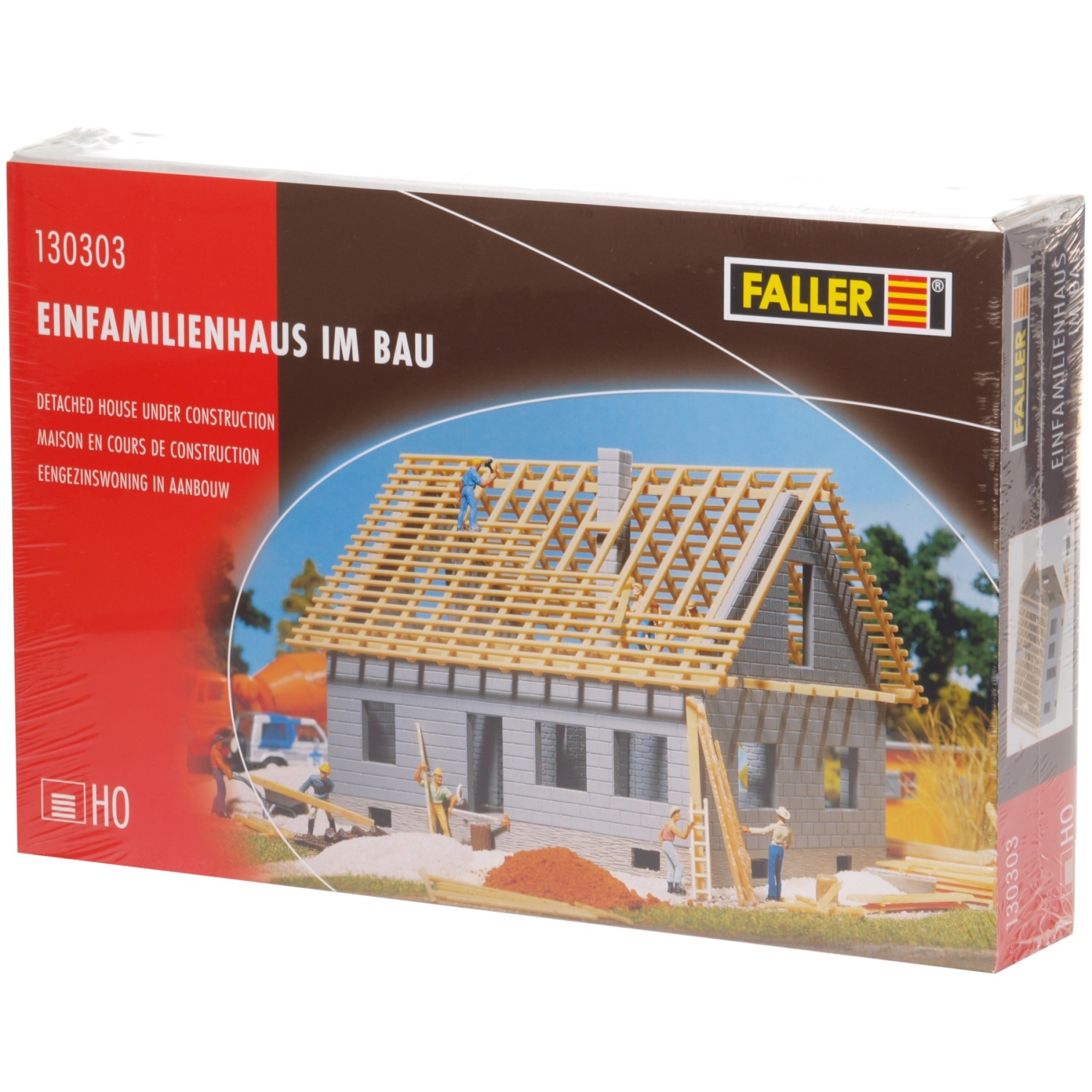 FALLER 130303 H0 Einfamilienhaus im Bau 