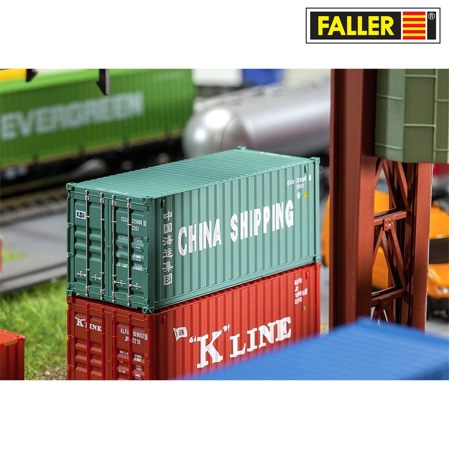 FALLER 180828 H0 20' Container „CHINA SHIPPING“ 