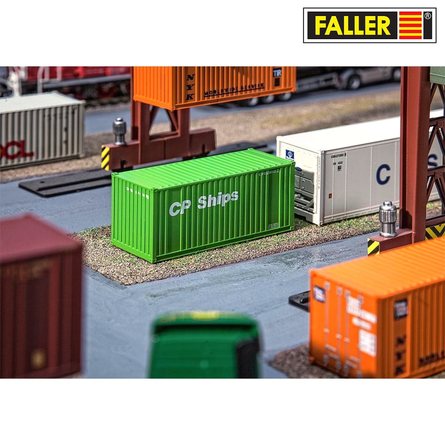 FALLER 180830 H0 20' Container „CP Ships“ 