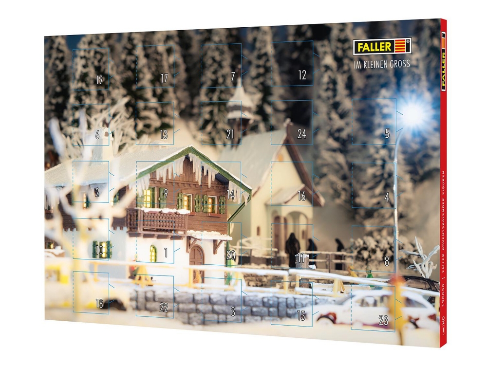 FALLER 190030 H0 FALLER Adventskalender Figuren