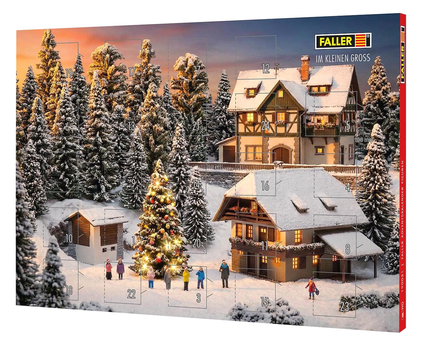 FALLER 190031 H0 FALLER Adventskalender Figuren 