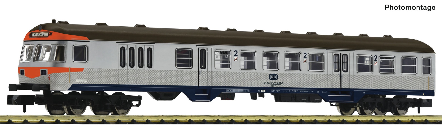 Fleischmann 6260110 N Nahverkehrs-Steuerwagen, DB 