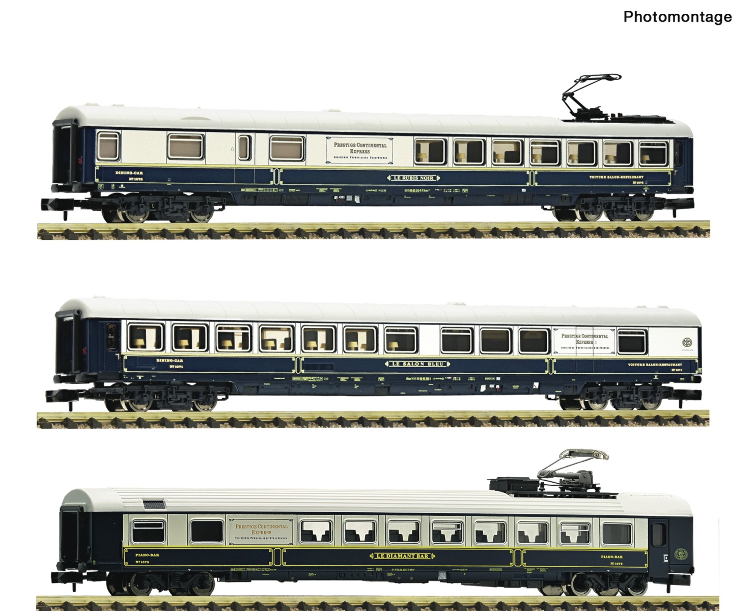 Fleischmann 6260136 N Prestige Continental-Express, SBB 3er-Set