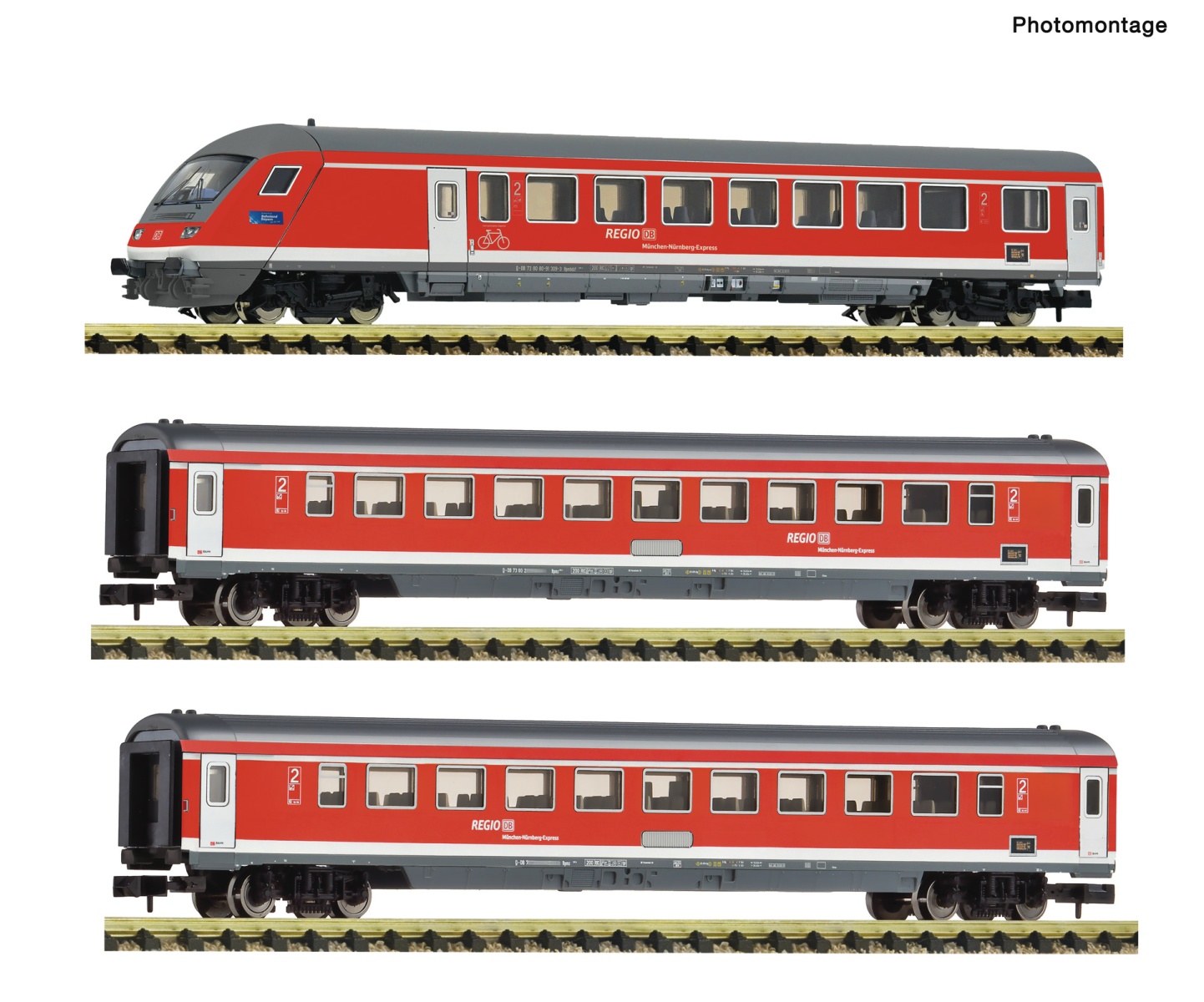 Fleischmann 6270127 N München-Nürnberg-Express, DB AG 3er-Set