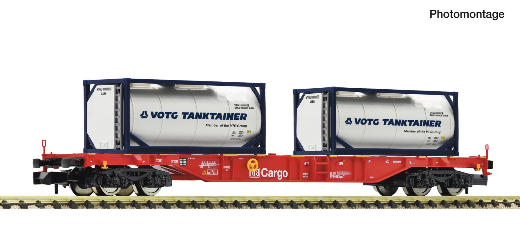 Fleischmann 6660176 N Containertragwagen, DB AG 