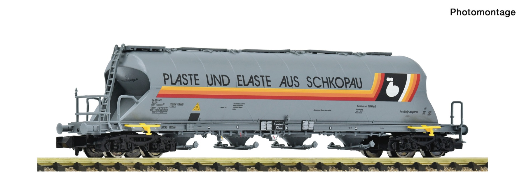 Fleischmann 6660217 N Staubsilowagen, DR
