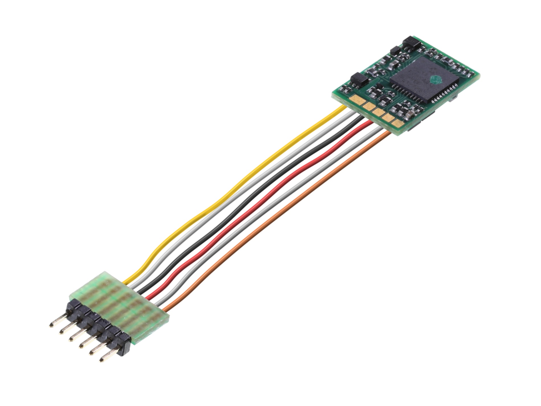 Fleischmann 685504 N/TT Decoder 6-polig mit Stecker NEM 651 