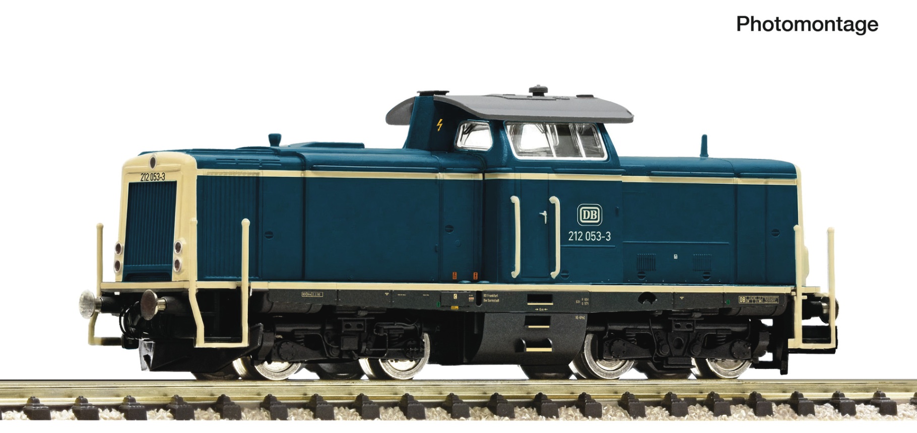 Fleischmann 7360044 N Diesellok 212 053-3, DB, Analog 