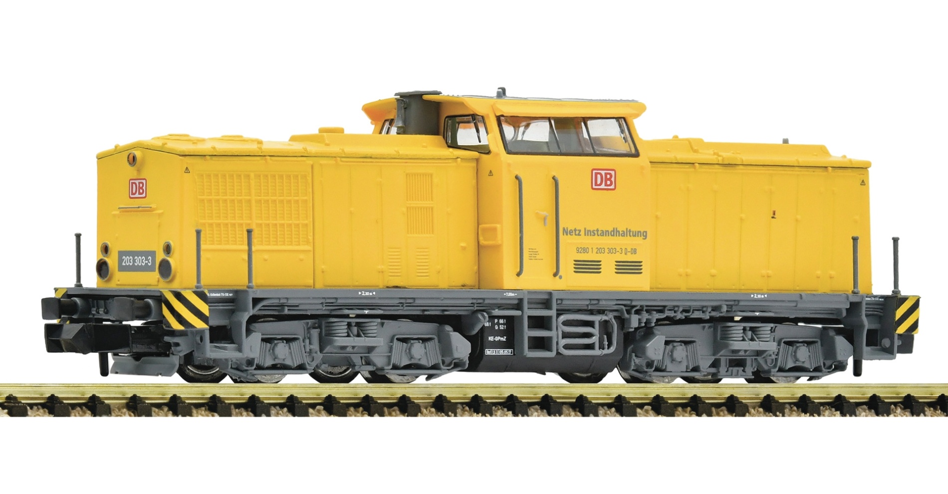 Fleischmann 7360032 N Diesellok 203 303-3, DB Netz AG 