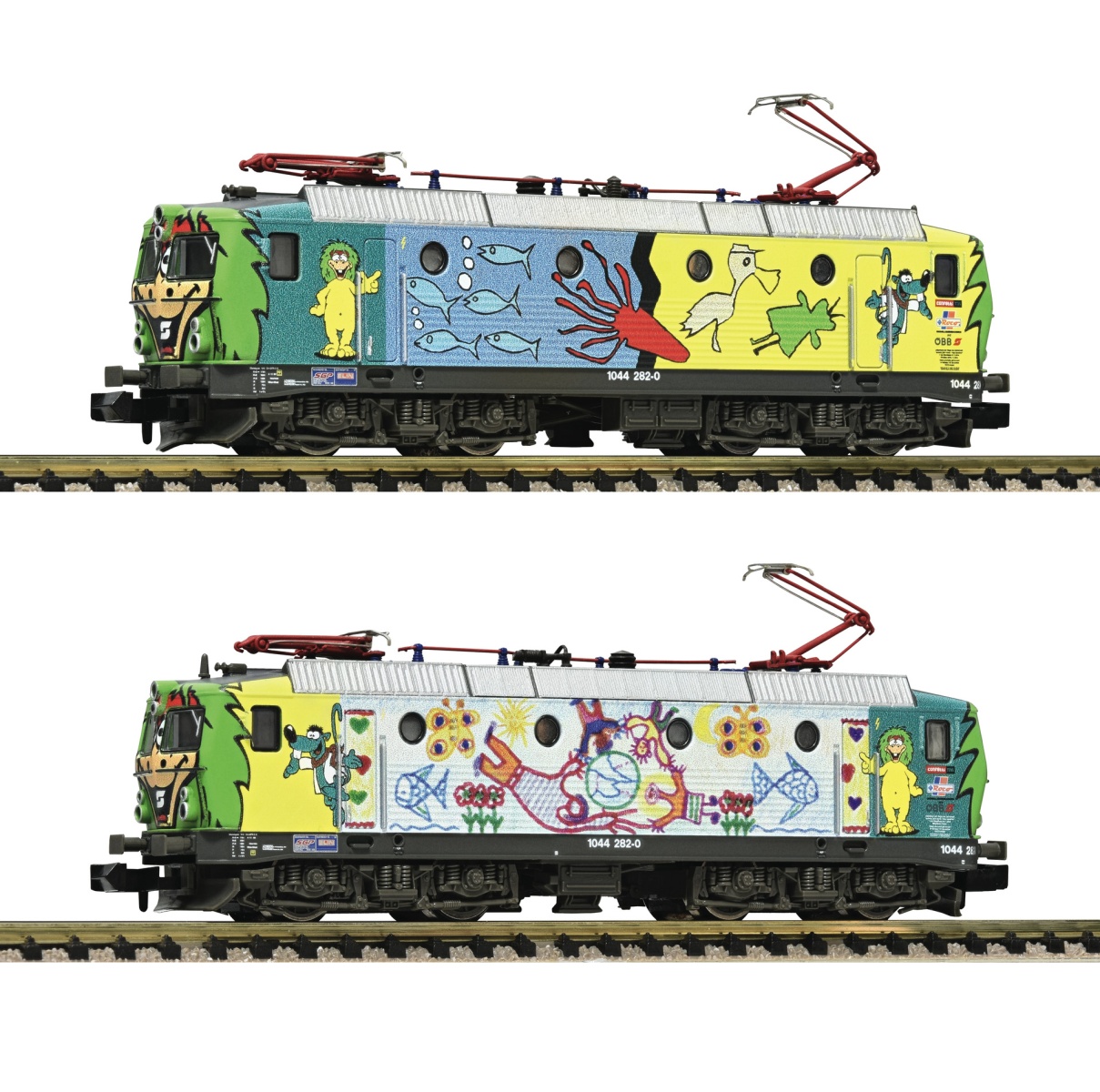 Fleischmann 7570067 N E-Lok Rh 1044 282-0, ÖBB, Sound 