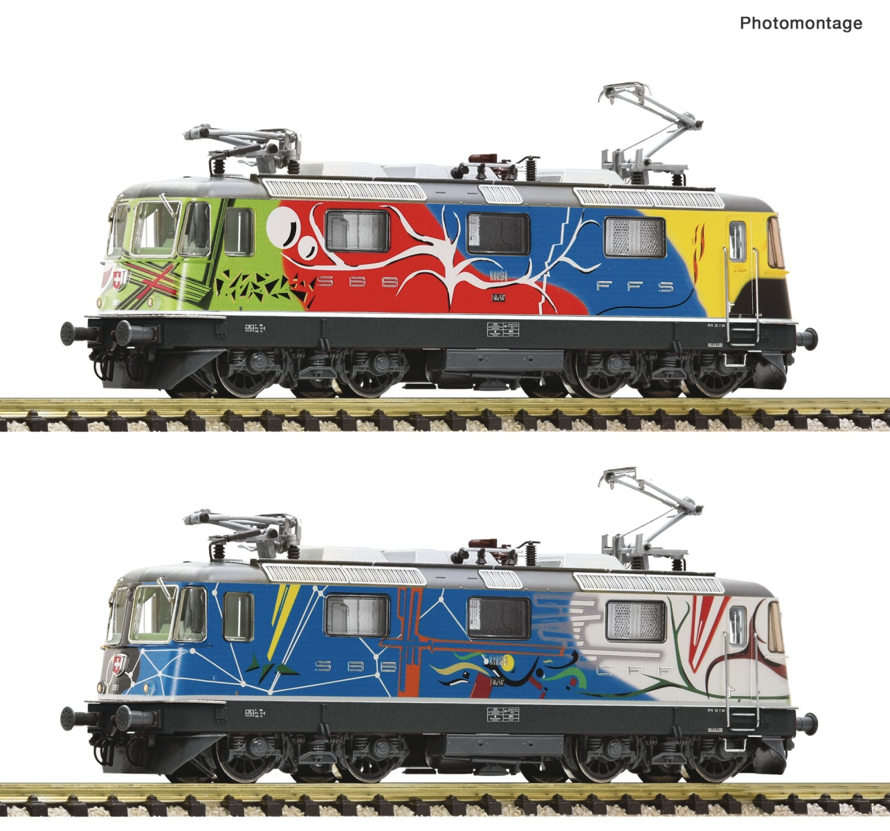 Fleischmann 7570108 N E-Lok Re 4/4 II 11181 „Bourret“, SBB, Sound