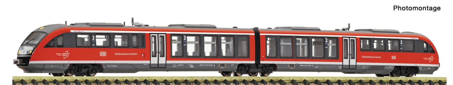 Fleischmann 7770016 N Dieseltriebzug 642 213-2, DB AG, Sound 