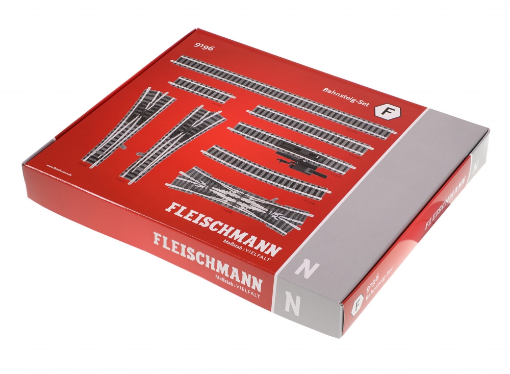 Fleischmann 9196 N Bahnsteig-Set F