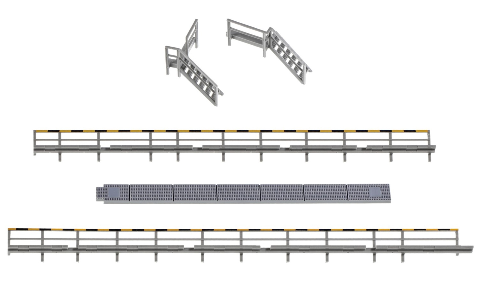 Fleischmann 00209152 N Geländer, Treppen und Abdeckplatte für 9152C