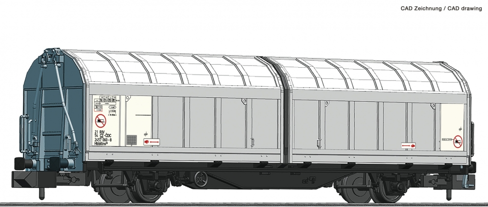 Fleischmann 826251 N Schiebewandwagen, CD Cargo