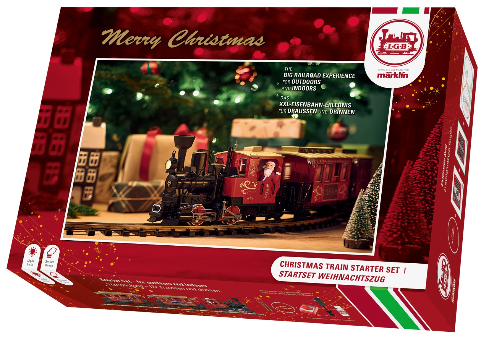 LGB 70308 Spur G Startset Weihnachtszug