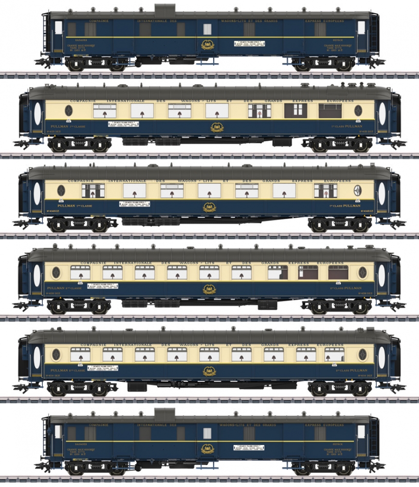 Märklin 42470 H0 Pullmanwagen EDELWEISS 6er-Set