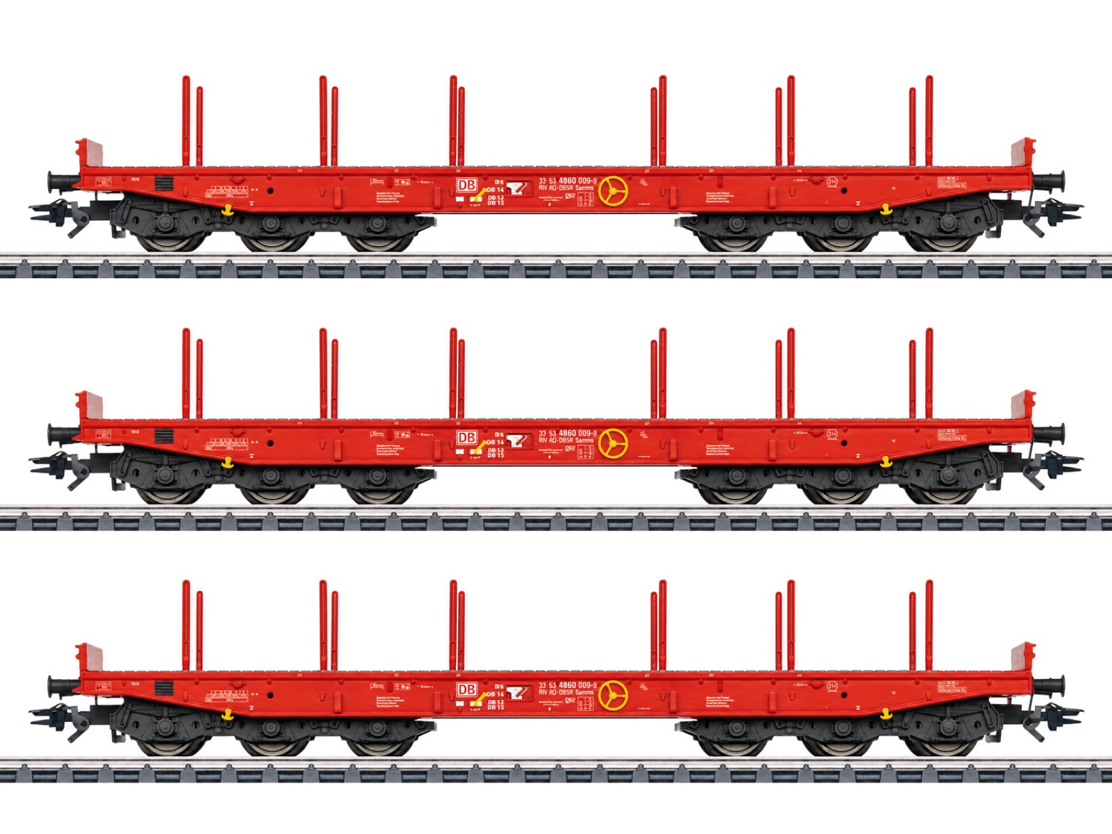 Märklin 48740 H0 Schwerlastwagen Samms 710 CarMotion 3er-Set 