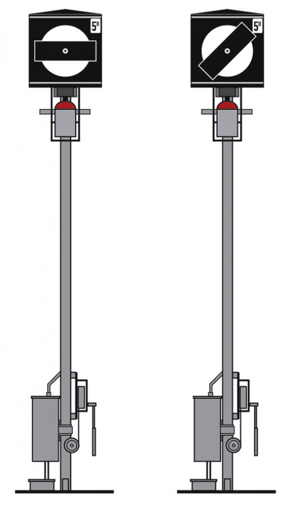 Märklin 70421 H0 Form-Gleissperrsignal