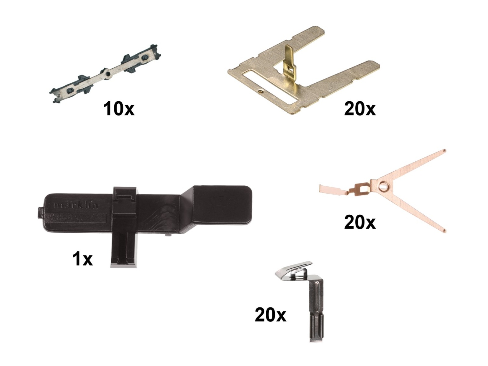 Märklin 7319 H0 Stromführende Kurzkupplungen (10 Stück) 