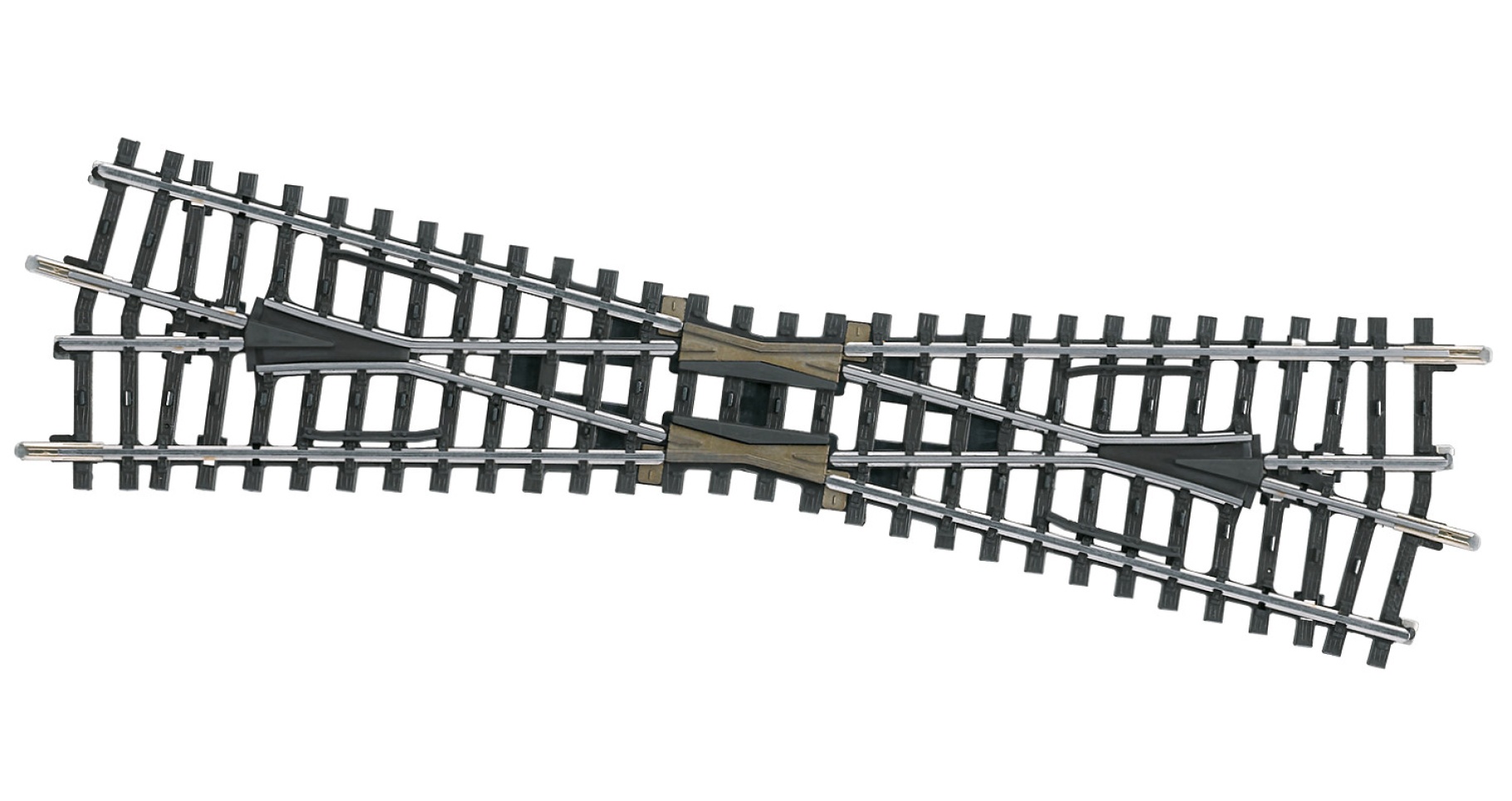Märklin 2257 H0 K-Gleis Kreuzung 225 mm, 14° 