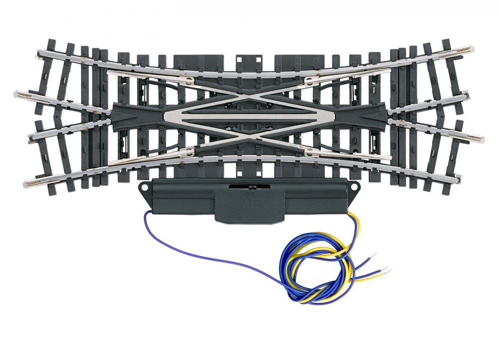 Märklin 2260 H0 K-Gleis Doppelte Kreuzungsweiche elektrisch