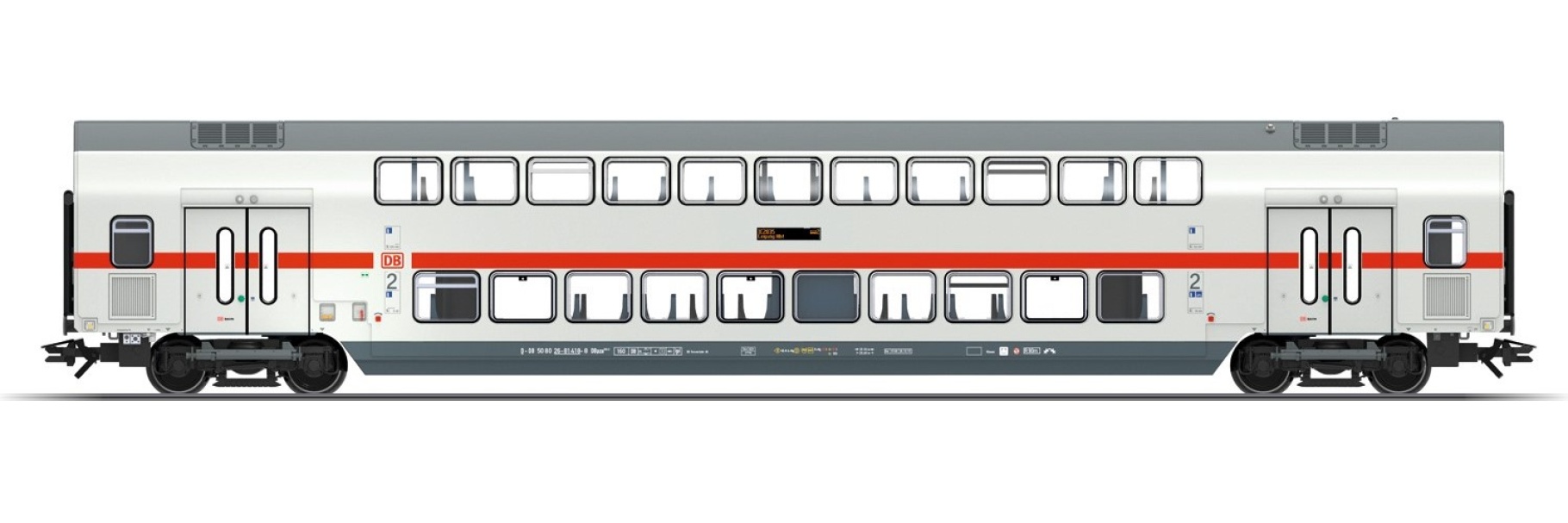 Trix 23249 H0 IC2-Doppelstockwagen 2. Klasse DB AG 