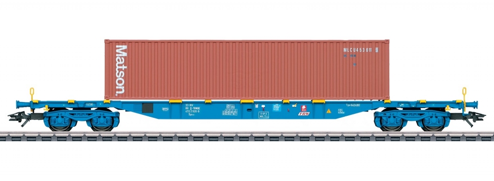 Märklin 47136 H0 Container-Tragwagen Bauart Sgnss