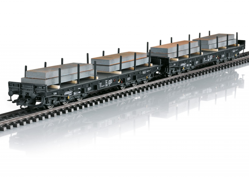 Märklin 48658 H0 Schwerlastwagen mit Stahlbrammen 2er-Set