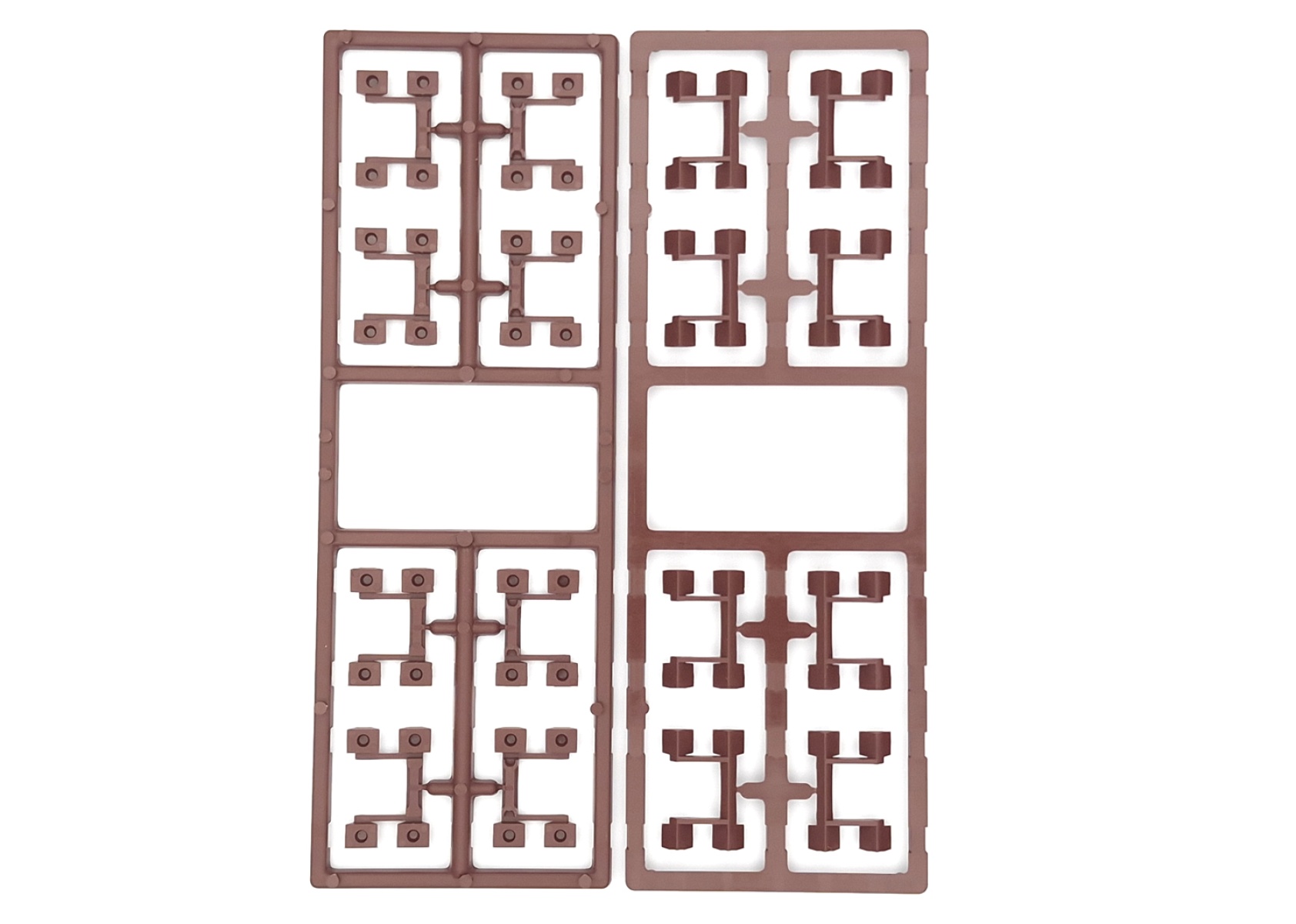 Märklin E213981 Haltekeil Spritzling, braun (2 Stück) Modelleisenbahn