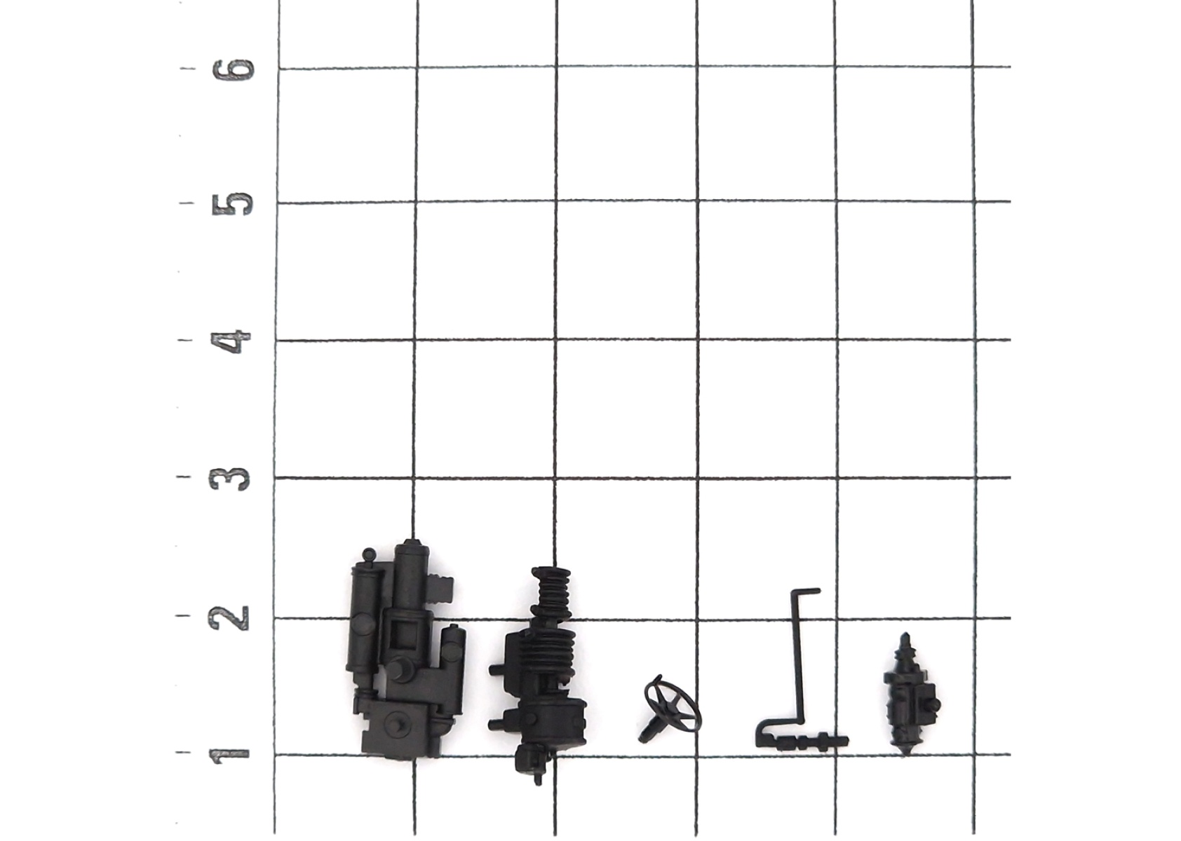 Märklin E245232 Pfeife, Pumpen, Handrad (Set) Modelleisenbahn