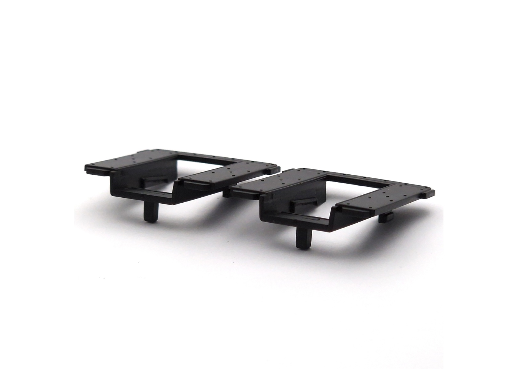 Märklin E259614 Übergang, schwarz (2 Stück) Modelleisenbahn