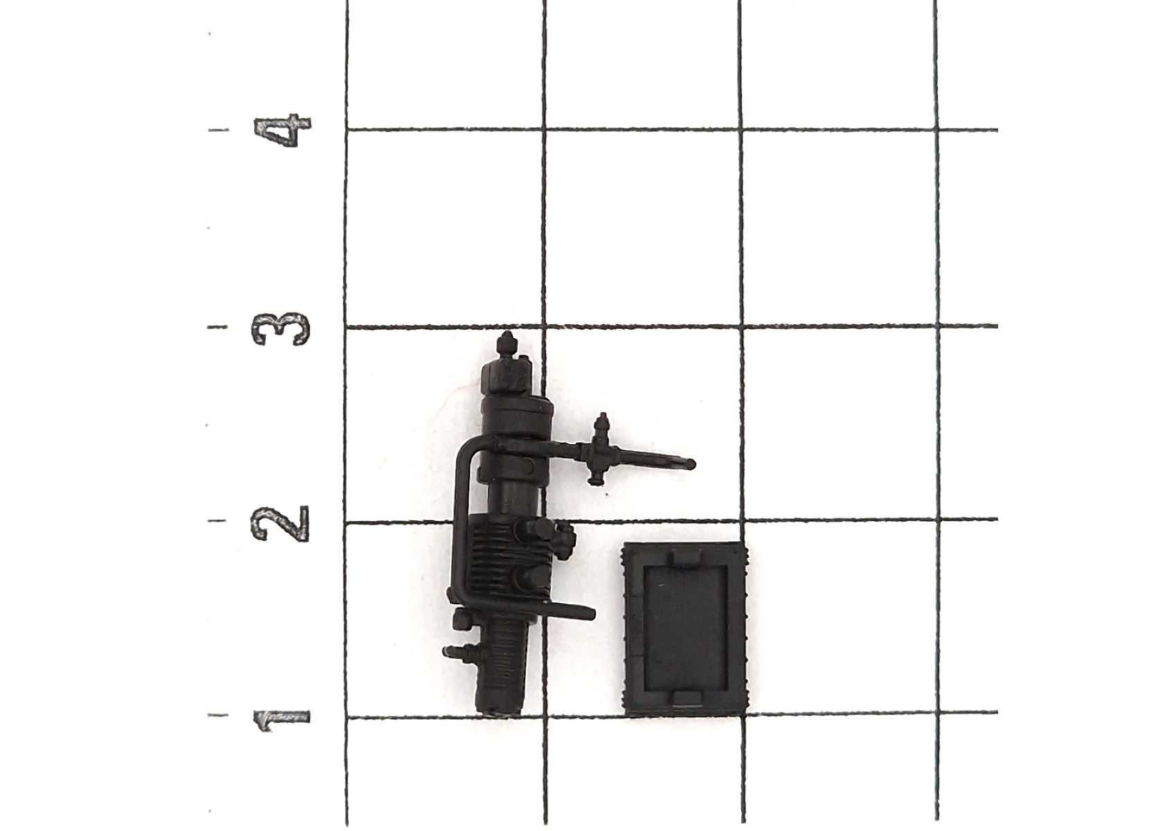 Märklin E334154 Pfeife, Ventil, Handrad, Pumpe, Hutze (Set) Modelleisenbahn