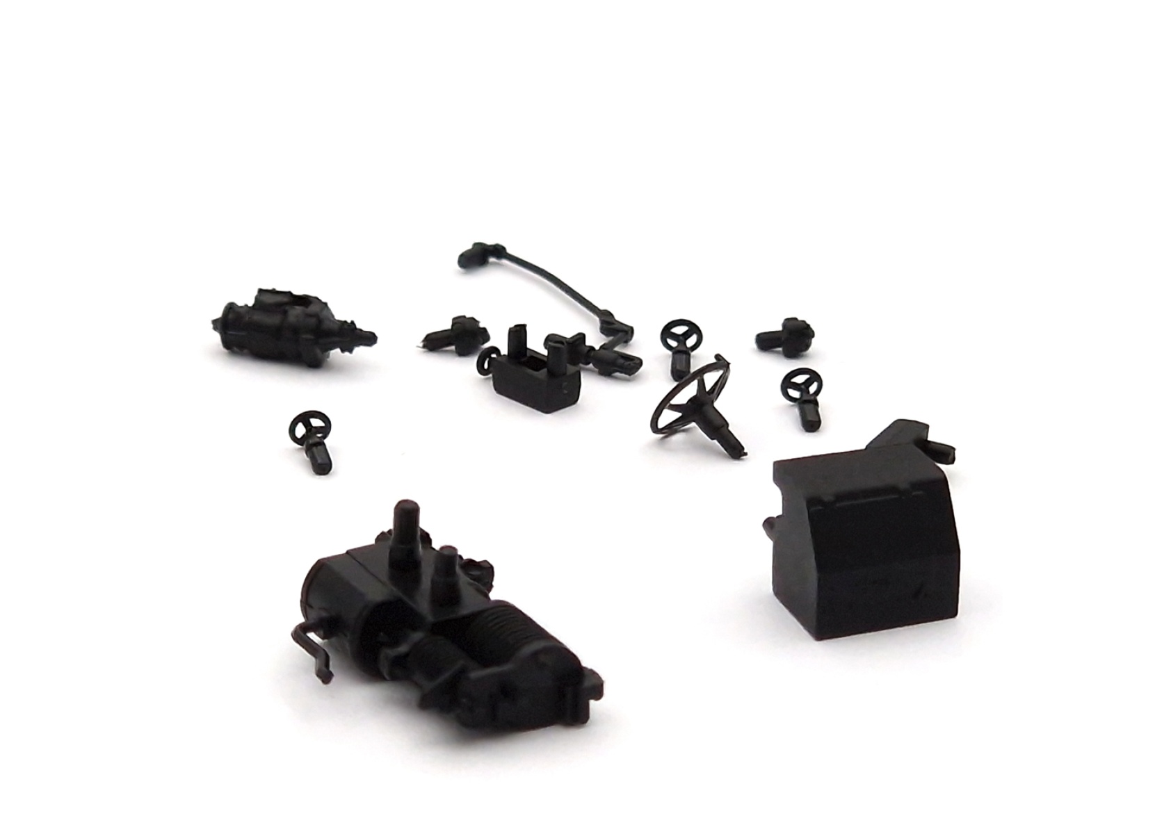 Märklin E366158 Lichtmaschine, Pumpe, Pfeife, Ventile (Set) Modelleisenbahn