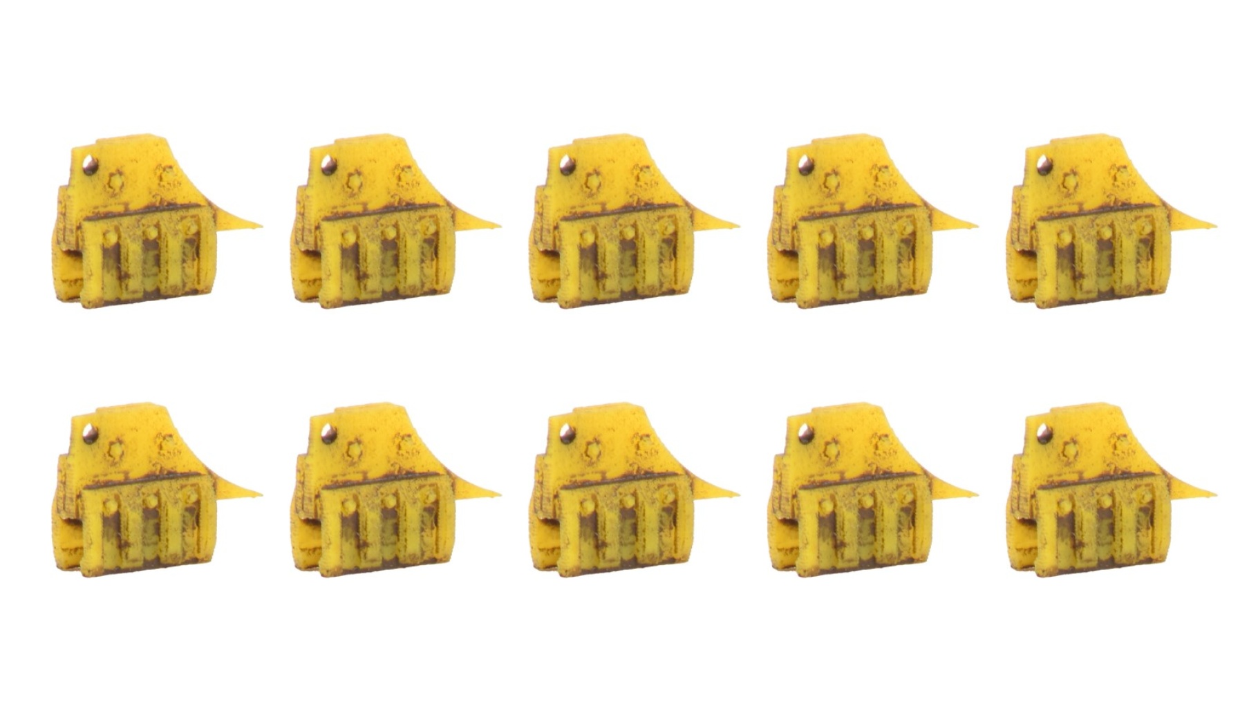 NOCH 13904 N Gleisknagge (10 Stück) 3D-minis 