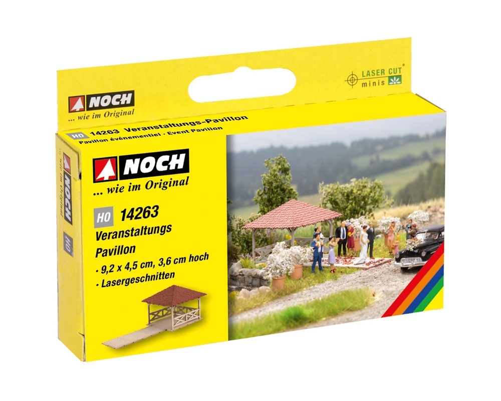 NOCH 14263 H0 Veranstaltungs-Pavillon