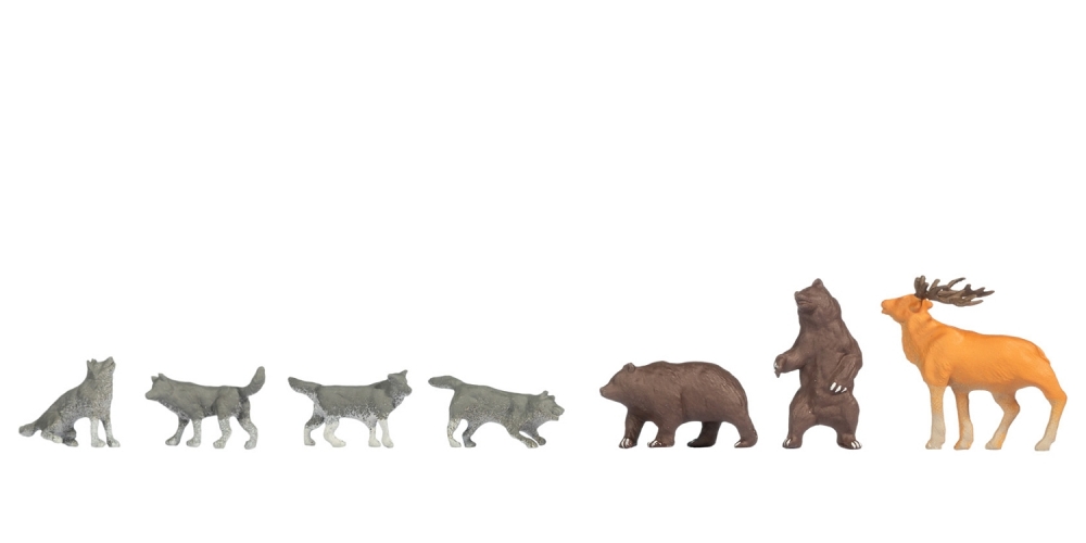 NOCH 36746 N Bären und Wölfe