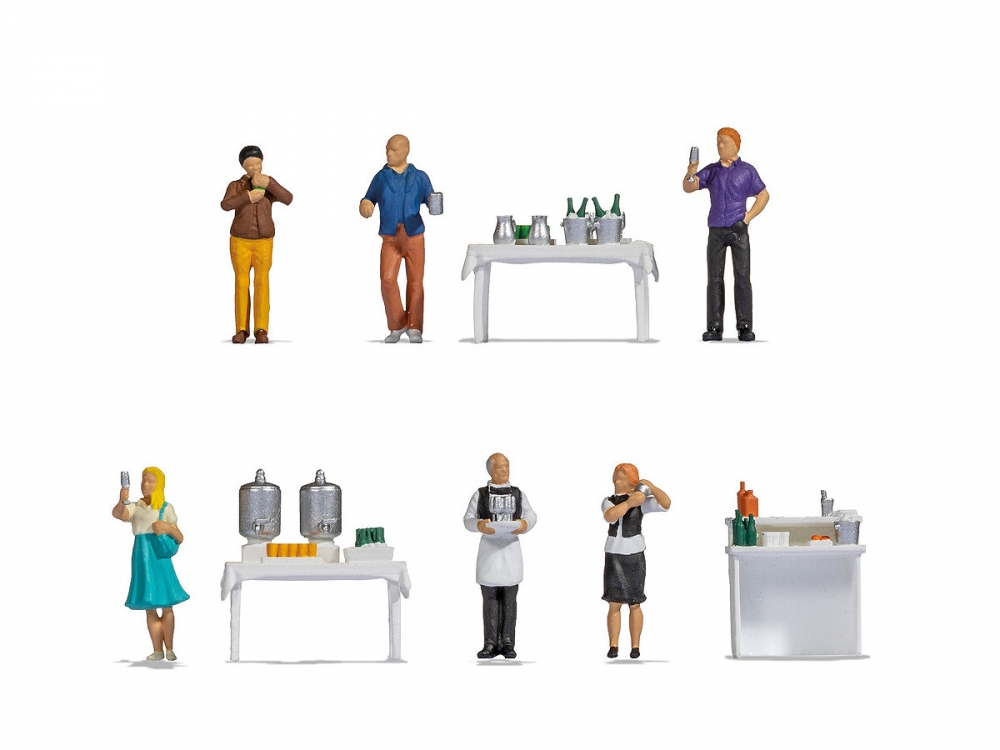 NOCH 16275 H0 Figuren-Themenwelt Buffet