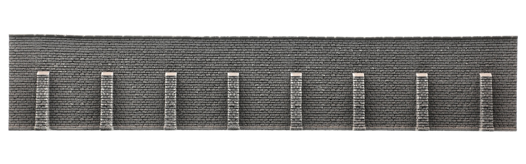 NOCH 34857 N Stützmauer extra lang, 39,6 x 7,4 cm 
