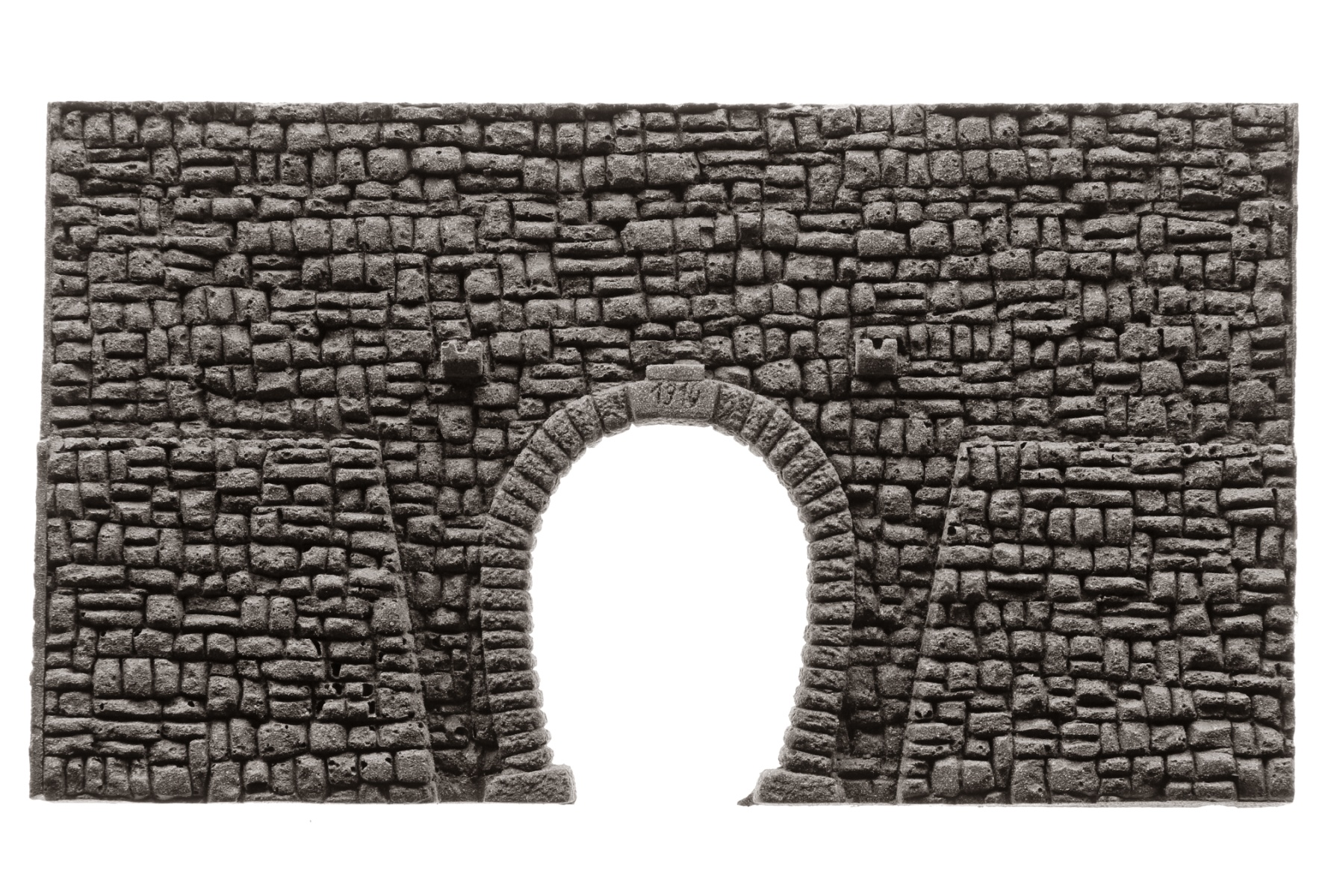 NOCH 34937 N Tunnel-Portal 1-gleisig, 16 x 9 cm 