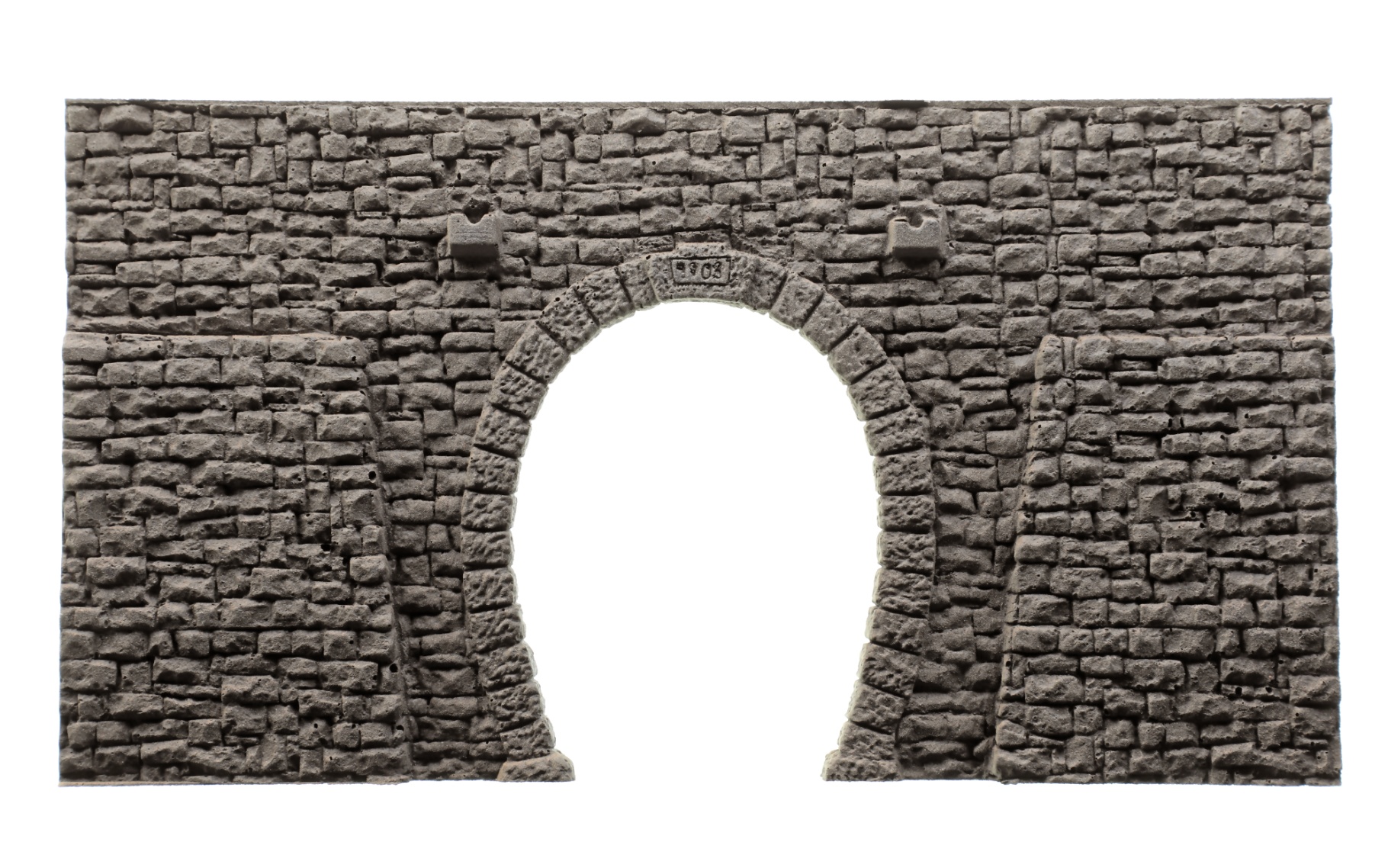 NOCH 58247 H0 Tunnel-Portal 1-gleisig, 23 x 12,5 cm 